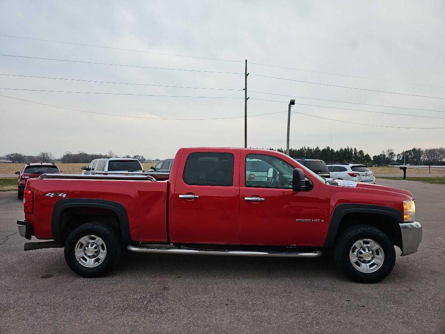 2008 RED CHEVROLET SILVERADO 2500 HEAVY DUTY (1GCHK23668F) with an 6.6L engine, Automatic transmission, located at 495 Old Highway 20 West, South Sioux City, NE, 68776, (402) 494-2677, 42.458408, -96.443512 - Photo#14