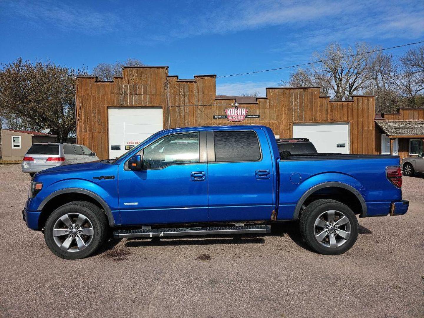 2013 BLUE FORD F150 SUPERCREW (1FTFW1ET3DF) with an 3.5L engine, Automatic transmission, located at 495 Old Highway 20 West, South Sioux City, NE, 68776, (402) 494-2677, 42.458408, -96.443512 - Photo#1