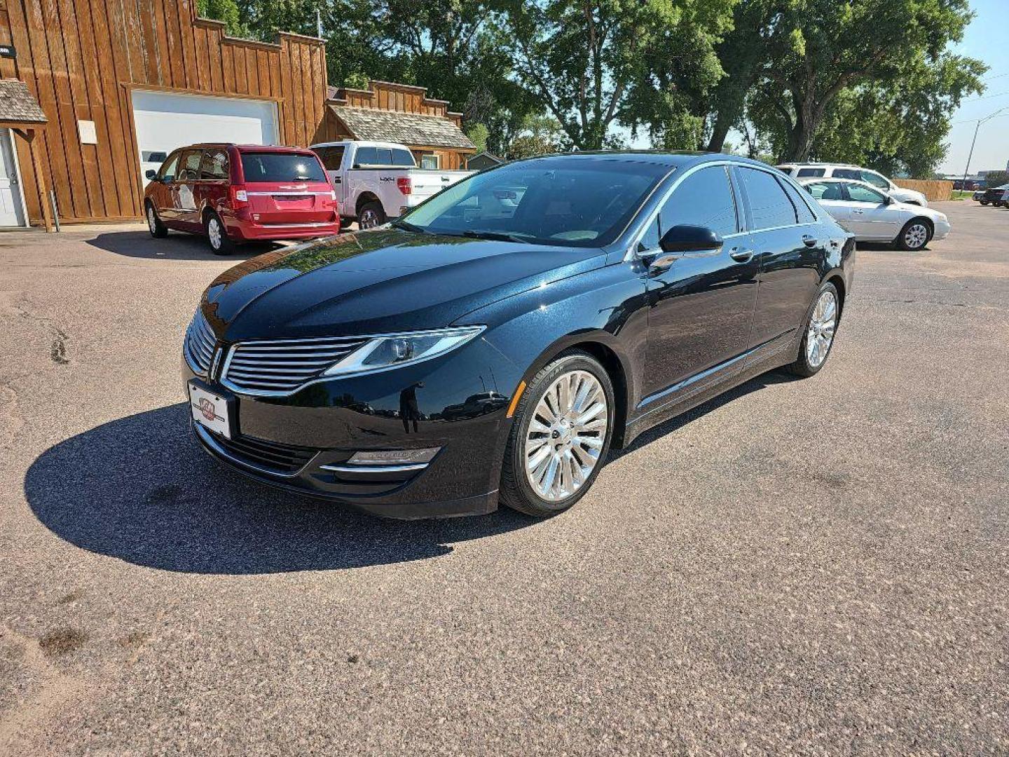 2014 BLACK LINCOLN MKZ (3LN6L2J9XER) with an 2.0L engine, Automatic transmission, located at 495 Old Highway 20 West, South Sioux City, NE, 68776, (402) 494-2677, 42.458408, -96.443512 - Photo#0