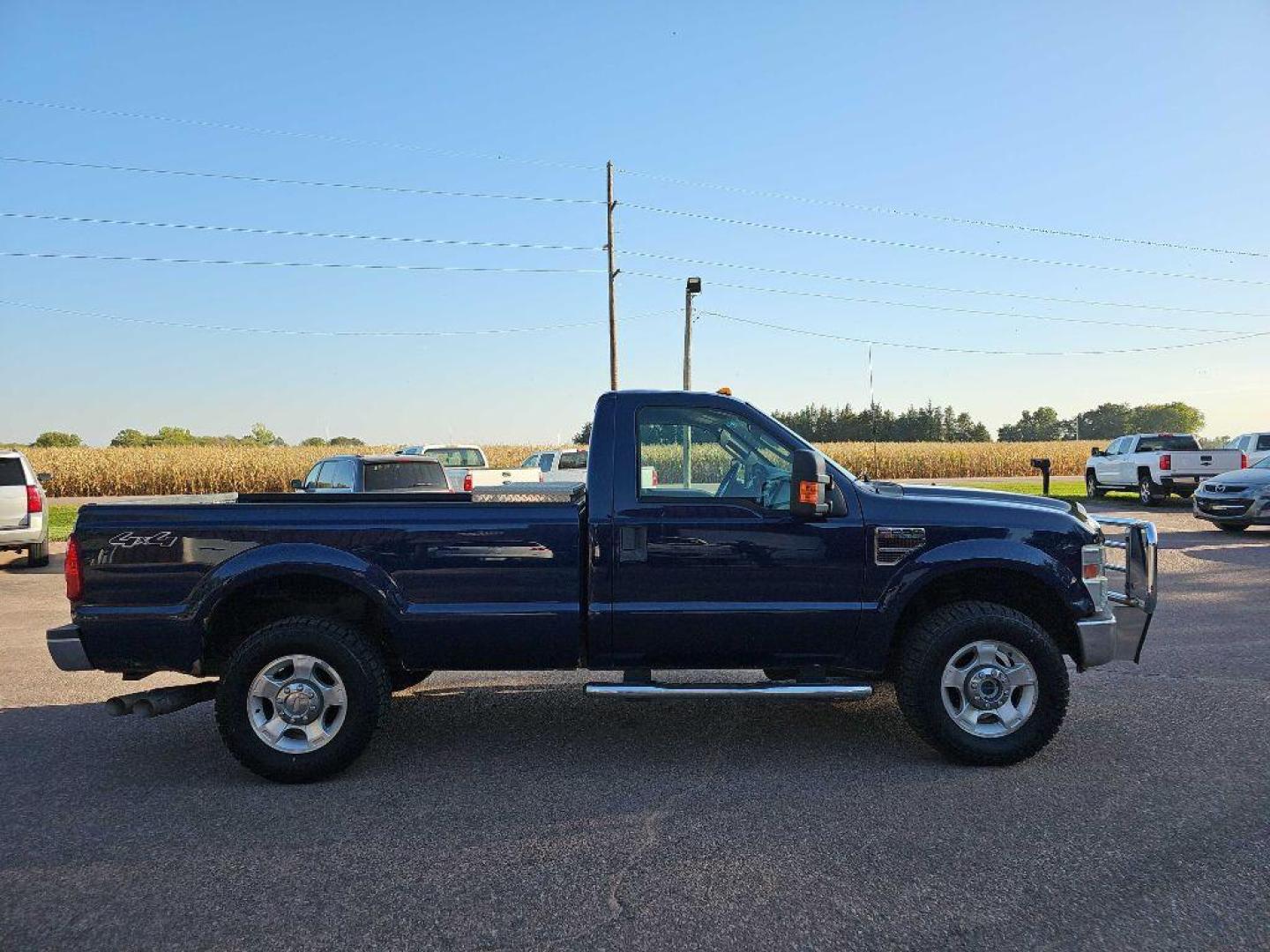 2009 BLUE FORD F250 SUPER DUTY (1FTSF21R39E) with an 6.4L engine, Automatic transmission, located at 495 Old Highway 20 West, South Sioux City, NE, 68776, (402) 494-2677, 42.458408, -96.443512 - Photo#4