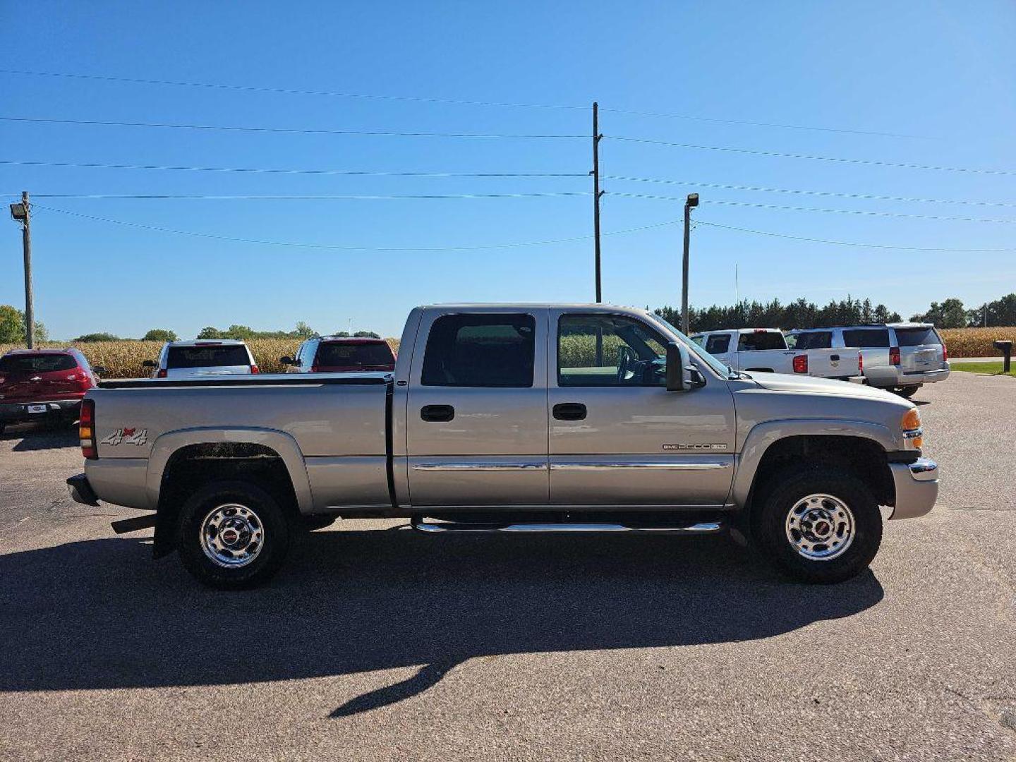 2005 PEWTER GMC SIERRA 2500 HEAVY DUTY (1GTHK23U65F) with an 6.0L engine, Automatic transmission, located at 495 Old Highway 20 West, South Sioux City, NE, 68776, (402) 494-2677, 42.458408, -96.443512 - Photo#4