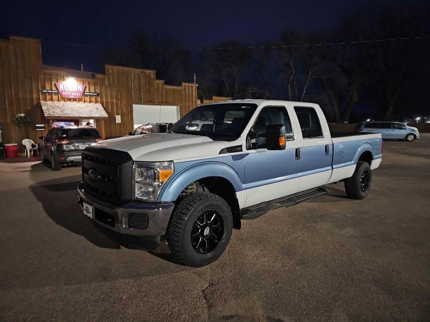 2012 WHITE FORD F350 SUPER DUTY (1FT8W3BT6CE) with an 6.7L engine, Automatic transmission, located at 495 Old Highway 20 West, South Sioux City, NE, 68776, (402) 494-2677, 42.458408, -96.443512 - Photo#0