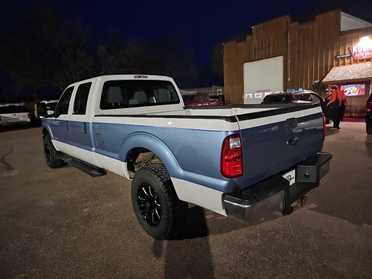 2012 WHITE FORD F350 SUPER DUTY (1FT8W3BT6CE) with an 6.7L engine, Automatic transmission, located at 495 Old Highway 20 West, South Sioux City, NE, 68776, (402) 494-2677, 42.458408, -96.443512 - Photo#2