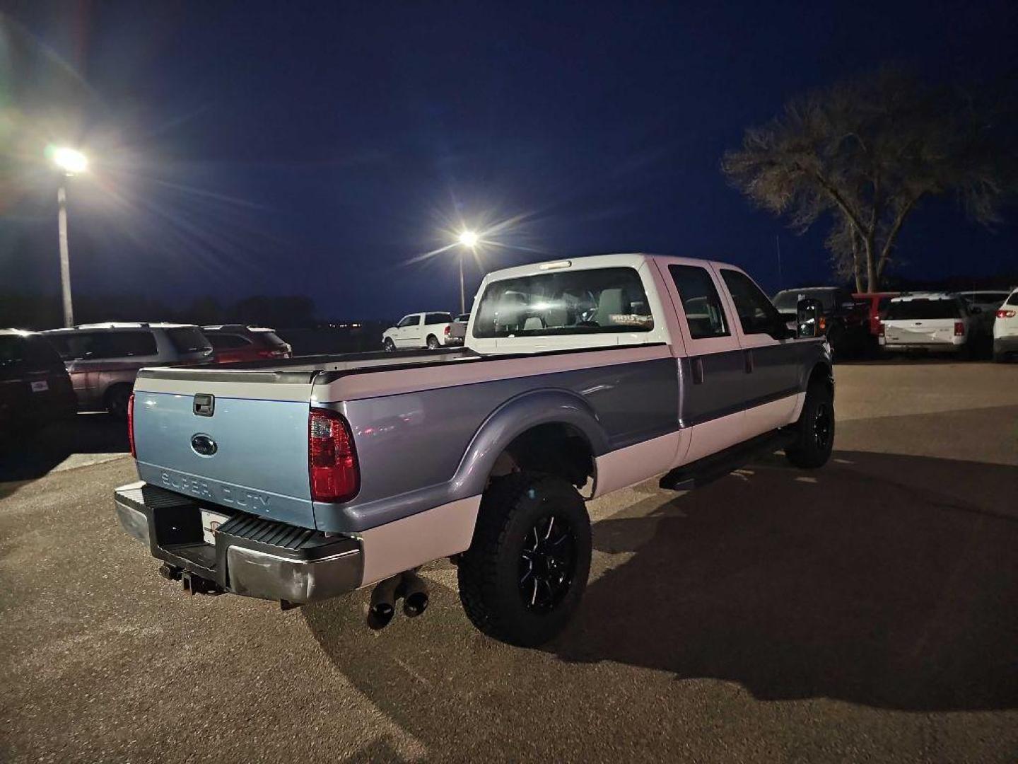 2012 WHITE FORD F350 SUPER DUTY (1FT8W3BT6CE) with an 6.7L engine, Automatic transmission, located at 495 Old Highway 20 West, South Sioux City, NE, 68776, (402) 494-2677, 42.458408, -96.443512 - Photo#3