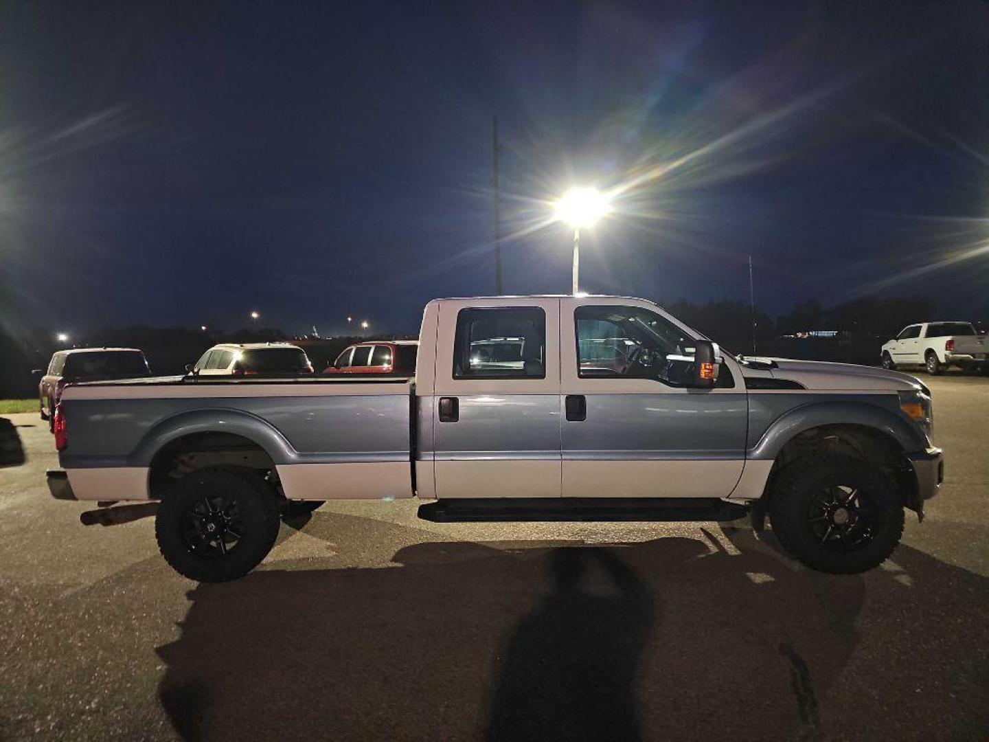 2012 WHITE FORD F350 SUPER DUTY (1FT8W3BT6CE) with an 6.7L engine, Automatic transmission, located at 495 Old Highway 20 West, South Sioux City, NE, 68776, (402) 494-2677, 42.458408, -96.443512 - Photo#4