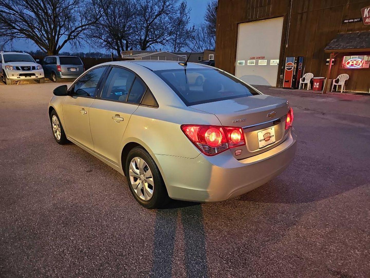 2014 TAN CHEVROLET CRUZE LS (1G1PA5SH7E7) with an 1.8L engine, Automatic transmission, located at 495 Old Highway 20 West, South Sioux City, NE, 68776, (402) 494-2677, 42.458408, -96.443512 - Photo#2