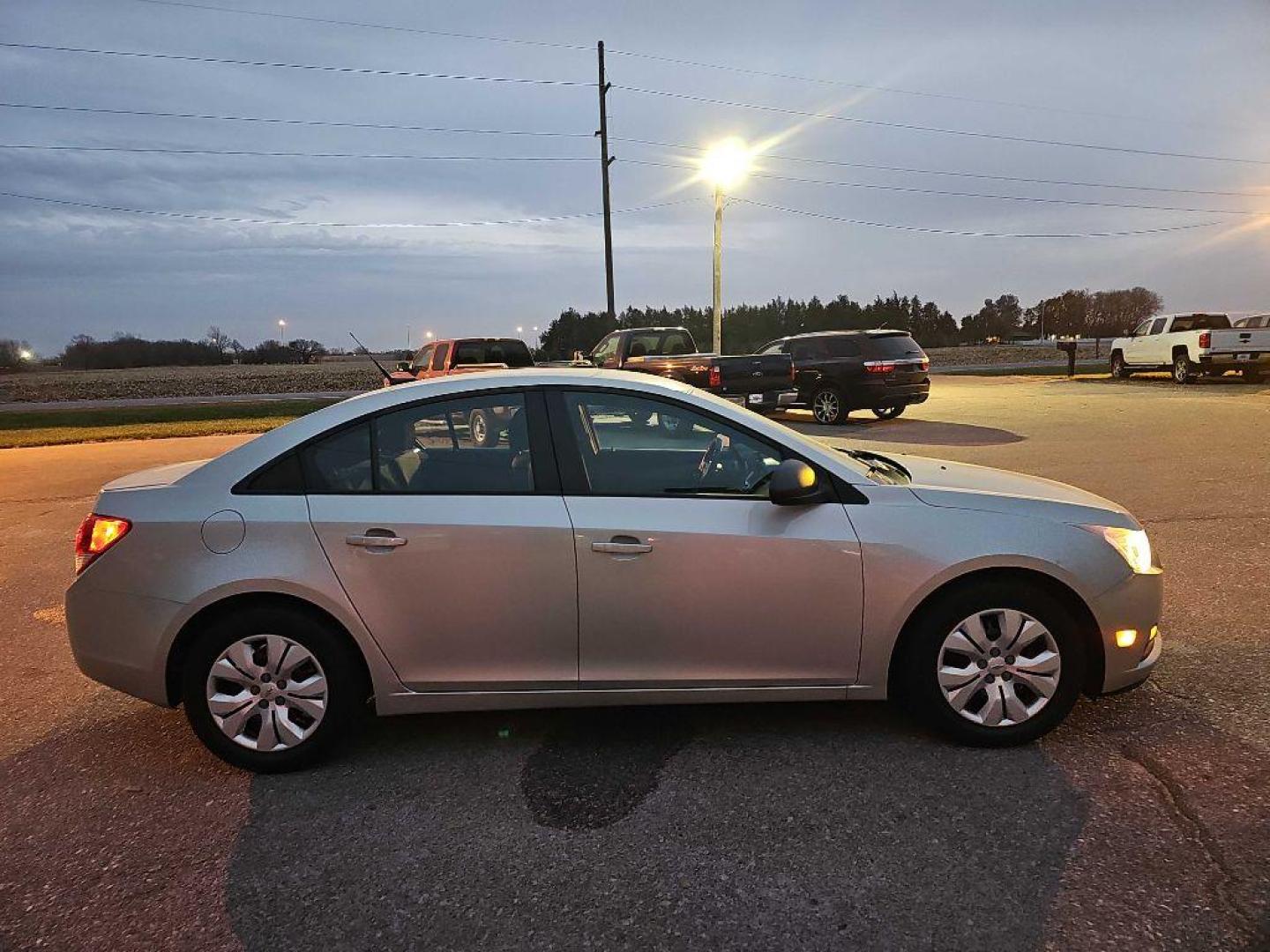 2014 TAN CHEVROLET CRUZE LS (1G1PA5SH7E7) with an 1.8L engine, Automatic transmission, located at 495 Old Highway 20 West, South Sioux City, NE, 68776, (402) 494-2677, 42.458408, -96.443512 - Photo#4