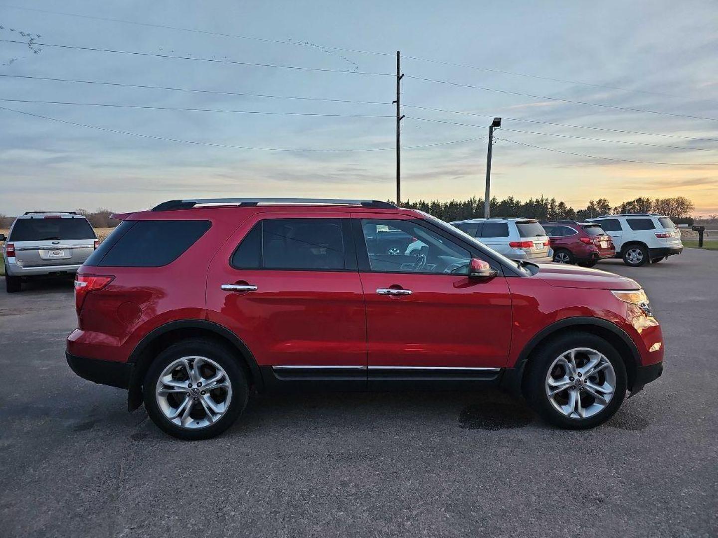 2011 MAROON FORD EXPLORER LIMITED (1FMHK8F82BG) with an 3.5L engine, Automatic transmission, located at 495 Old Highway 20 West, South Sioux City, NE, 68776, (402) 494-2677, 42.458408, -96.443512 - Photo#10