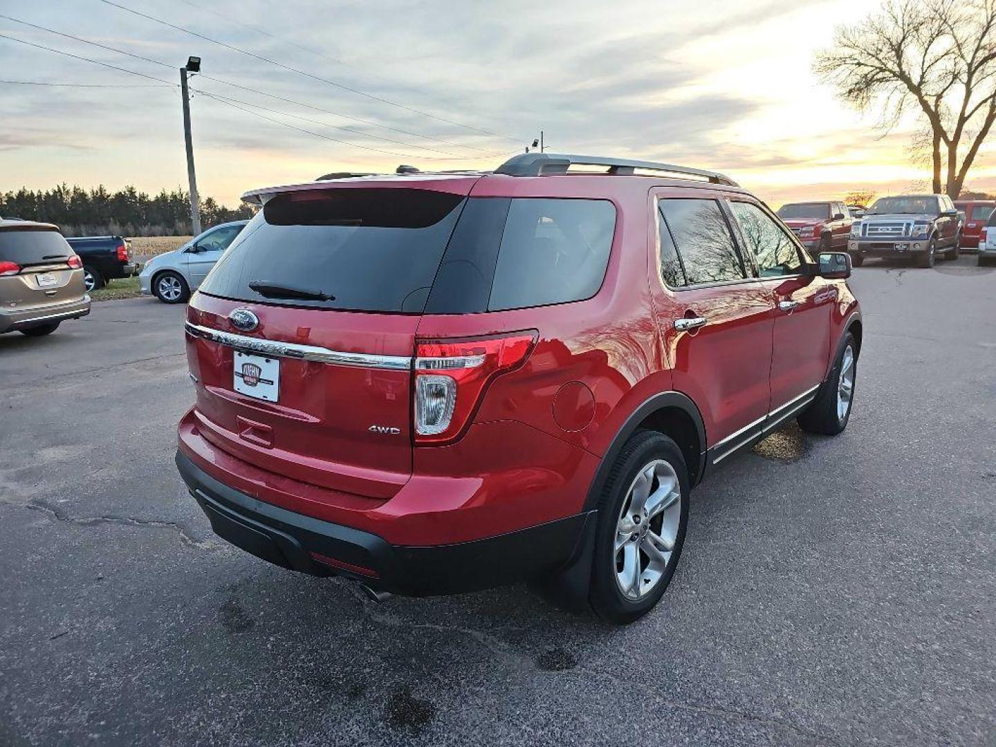 2011 MAROON FORD EXPLORER LIMITED (1FMHK8F82BG) with an 3.5L engine, Automatic transmission, located at 495 Old Highway 20 West, South Sioux City, NE, 68776, (402) 494-2677, 42.458408, -96.443512 - Photo#11