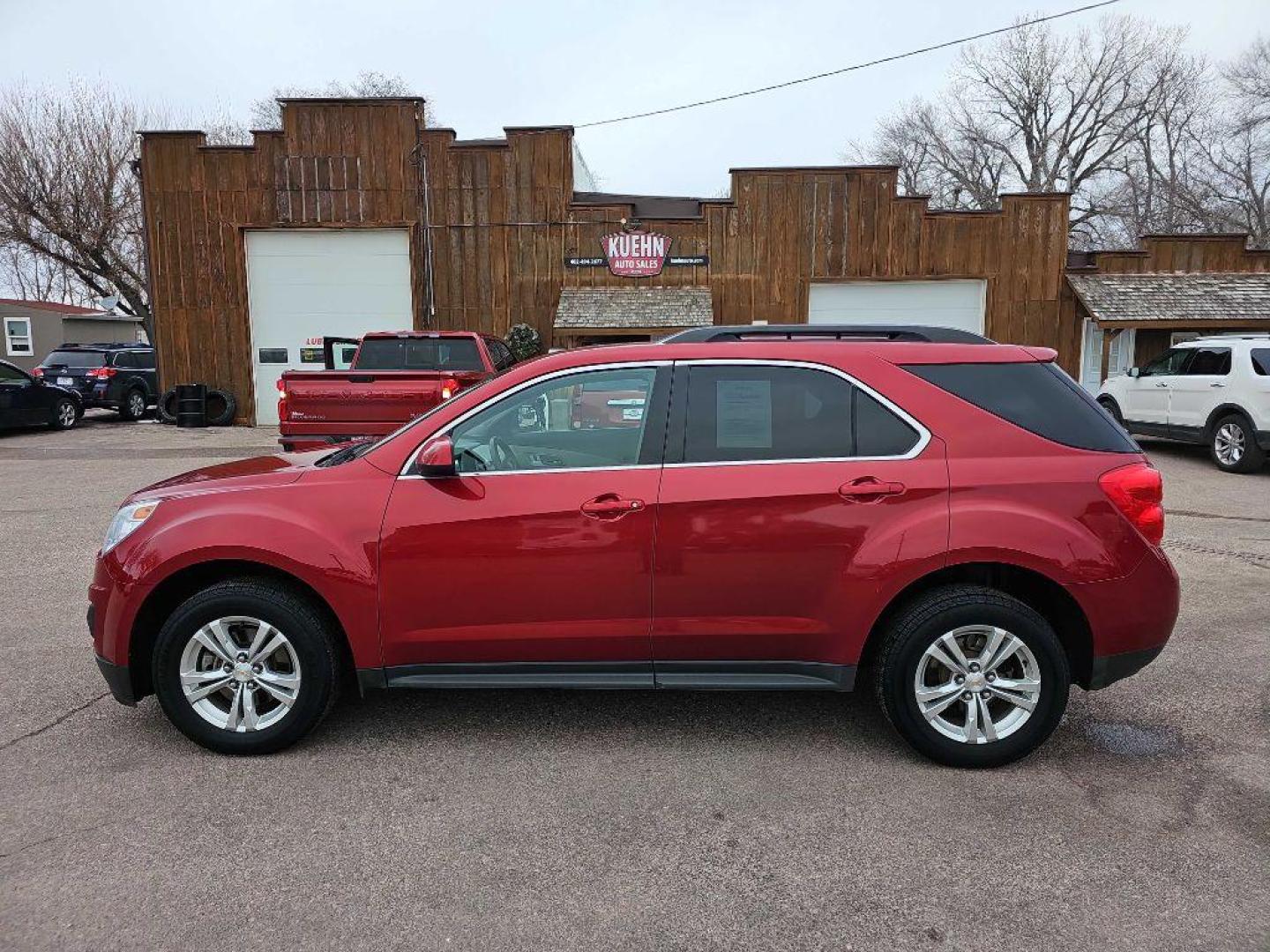 2015 RED CHEVROLET EQUINOX LT (2GNALBEK7F6) with an 2.4L engine, Automatic transmission, located at 495 Old Highway 20 West, South Sioux City, NE, 68776, (402) 494-2677, 42.458408, -96.443512 - Photo#1