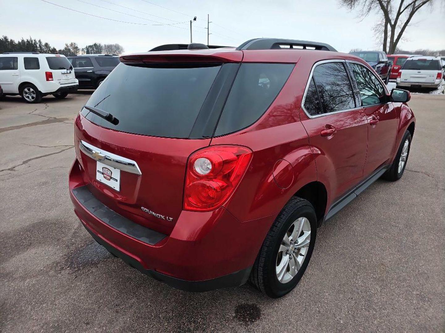 2015 RED CHEVROLET EQUINOX LT (2GNALBEK7F6) with an 2.4L engine, Automatic transmission, located at 495 Old Highway 20 West, South Sioux City, NE, 68776, (402) 494-2677, 42.458408, -96.443512 - Photo#3