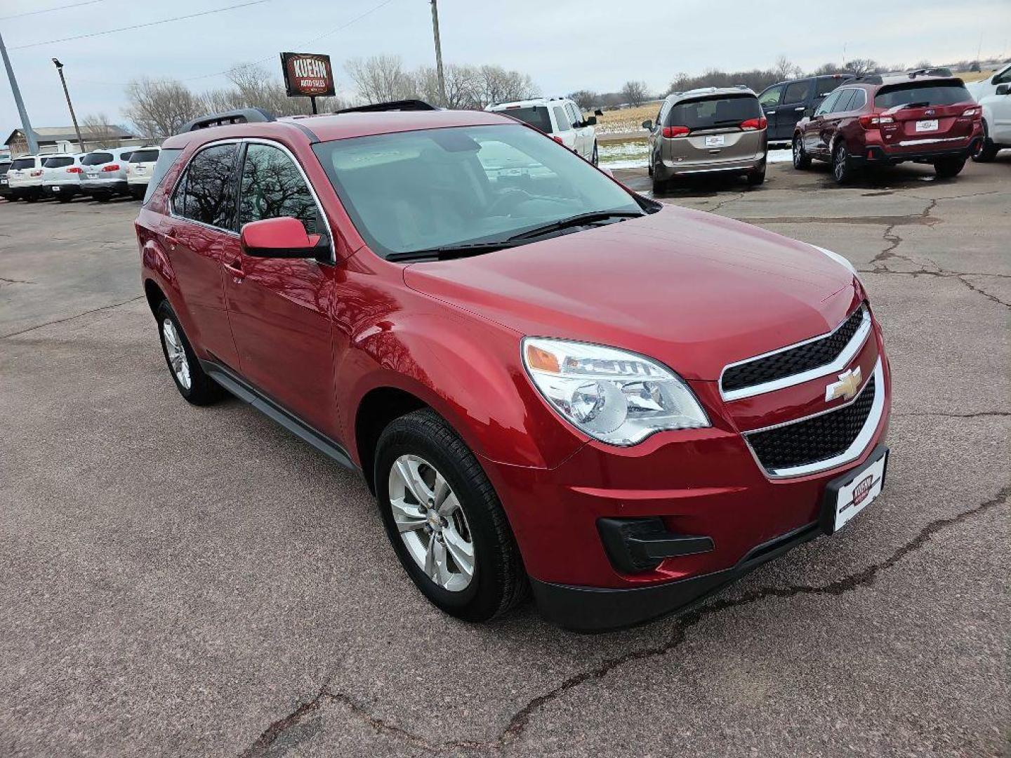 2015 RED CHEVROLET EQUINOX LT (2GNALBEK7F6) with an 2.4L engine, Automatic transmission, located at 495 Old Highway 20 West, South Sioux City, NE, 68776, (402) 494-2677, 42.458408, -96.443512 - Photo#6