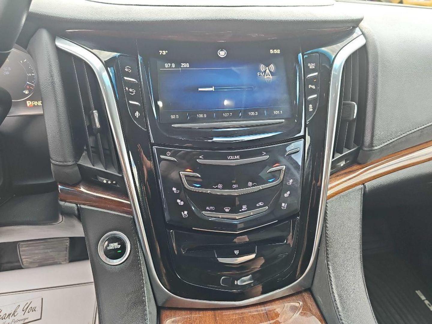 2015 BLACK CADILLAC ESCALADE ESV (1GYS4GKJ6FR) with an 6.2L engine, Automatic transmission, located at 495 Old Highway 20 West, South Sioux City, NE, 68776, (402) 494-2677, 42.458408, -96.443512 - Photo#12