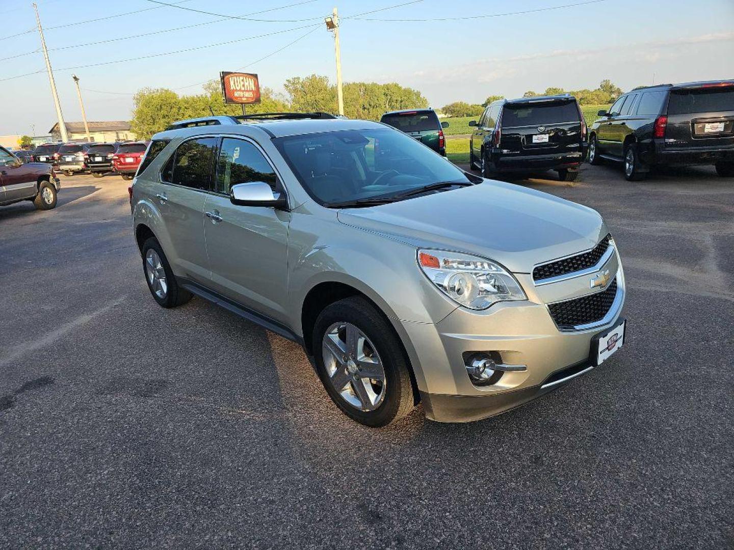 2014 TAN CHEVROLET EQUINOX LTZ (2GNALDEK2E6) with an 2.4L engine, Automatic transmission, located at 495 Old Highway 20 West, South Sioux City, NE, 68776, (402) 494-2677, 42.458408, -96.443512 - Photo#1