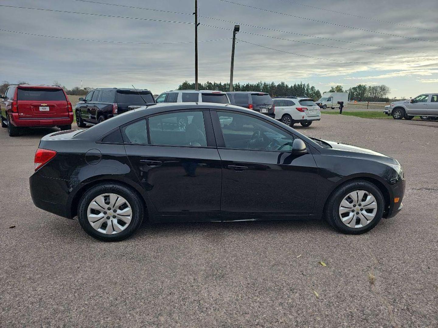 2014 BLACK CHEVROLET CRUZE LS (1G1PA5SH3E7) with an 1.8L engine, Automatic transmission, located at 495 Old Highway 20 West, South Sioux City, NE, 68776, (402) 494-2677, 42.458408, -96.443512 - Photo#5