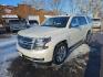 2015 WHITE CHEVROLET TAHOE 1500 LTZ (1GNSKCKCXFR) with an 5.3L engine, Automatic transmission, located at 495 Old Highway 20 West, South Sioux City, NE, 68776, (402) 494-2677, 42.458408, -96.443512 - Photo#0